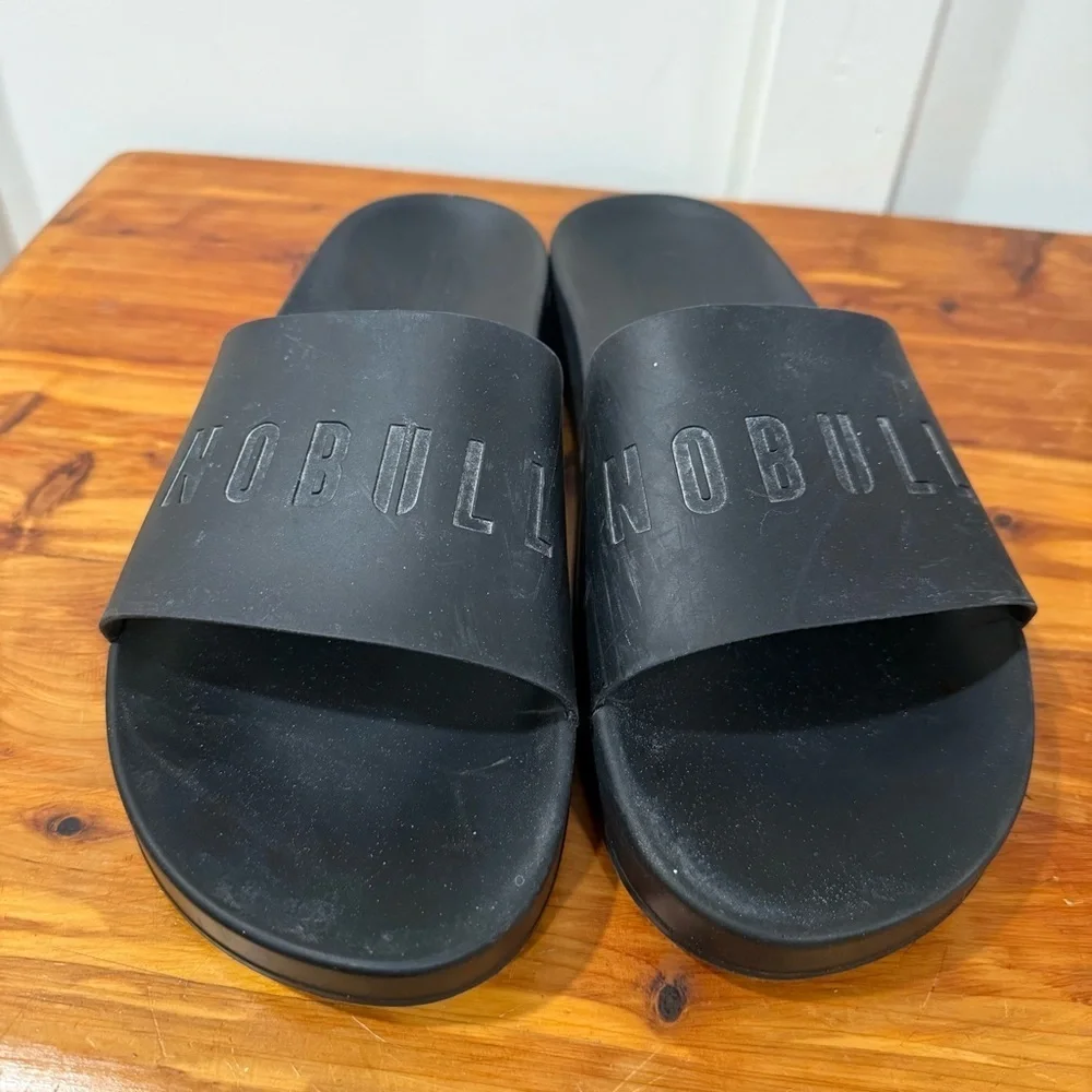 Nobull Unisex Black Slides M13